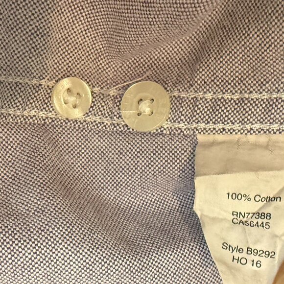 J. Crew Slim Oxford Long Sleeve Button-down Shirt Light Purple Mens Medium - Picture 4 of 6